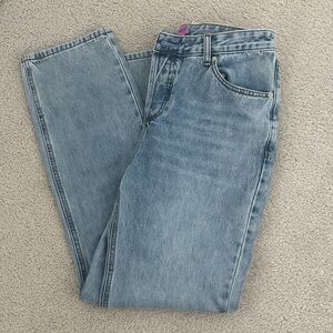 Edikted Light Blue Denim Pants
